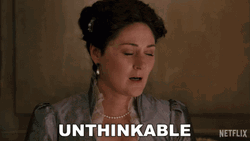 Unspeakable Lady Violet Bridgerton GIF
