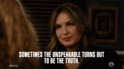 Unspeakable SVU Olivia Benson GIF