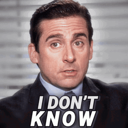 Unsure I Dont Know Michael Scott GIF