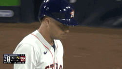 Upset Alex Bregman Walking Out  GIF