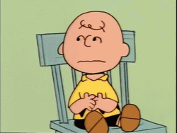 Upset Charlie Brown GIF