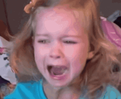 Upset Crying Girl Freak Out GIF