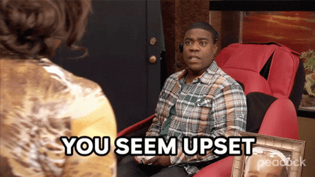 Upset GIF