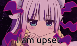 Upset Kanna Kamui GIF