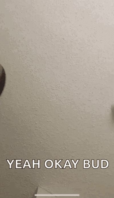 Upside Down Head with Yeah Okay Bud