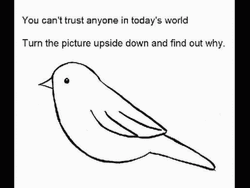 Upside Down Never Gonna Give You Up  GIF