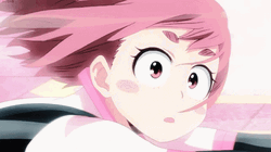 Uraraka Adorable Rosy Cheeks GIF