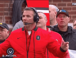 Urban Meyer Disappointed Saying No GIF