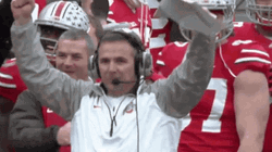 Urban Meyer Power Punch GIF