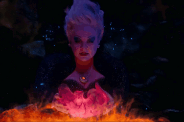 Ursula Little Mermaid Ariel GIF