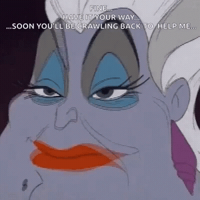 Ursula Little Mermaid GIF