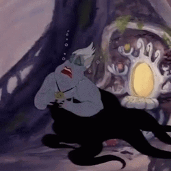 Ursula Singing To Ariel GIF
