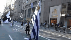 Uruguay Flag Parade New York