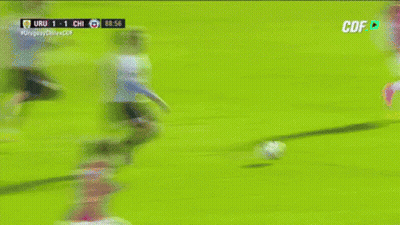 Uruguay Vs Chile Soccer Match GIF
