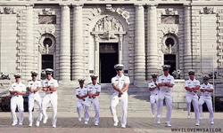 US Navy Officers Dancing Gangnam Style GIF