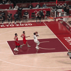 Usa Basketball Bam Adebayo Dunk GIF