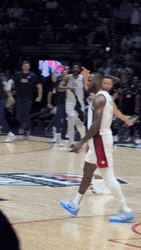 Usa Basketball Lebron Limbers Up GIF
