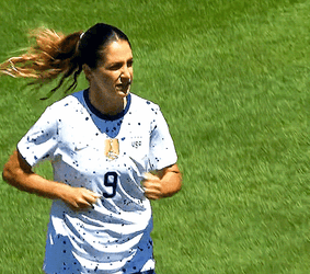 Usa Soccer Savanna DeMelo Jog GIF