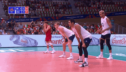 Usa Volleyball Receiving Preparations GIF
