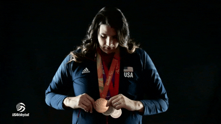 Usa Volleyball Rio Gold Medal GIF