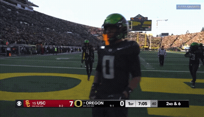 USC Vs Oregon Football Game GIF