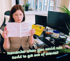 Use Covid To Get Out Event Meme GIF