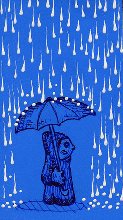 Use Your Umbrella Its Gonna Rain GIF