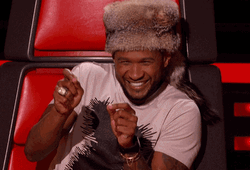 Usher Being Playful GIF