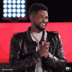 Usher Clapping His Hand GIF