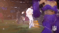 Usher Fast Legs Dancing Super Bowl GIF