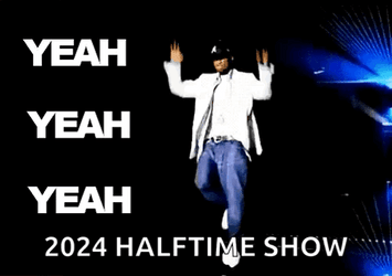 Usher Performing Half Time Show Meme GIF