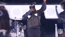 Usher Stage Performance GIF