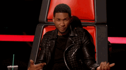 Usher Trying To Explain GIF