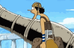 Usopp Mouth Hanging Open GIF