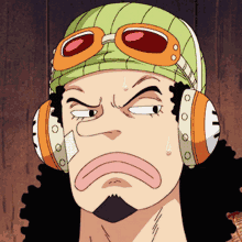 Usopp Raising Eyebrows GIF