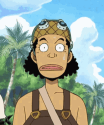 Usopp Sweating Bad GIF