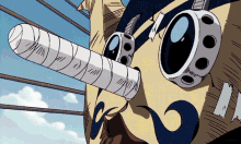 Usopp Watching An Attack GIF