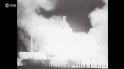 Ussr Space Rocket Sputnik Launch GIF