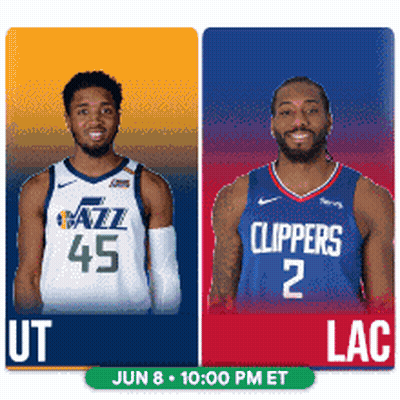 Utah Jazz Vs Clippers June 8 10Pm ET GIF