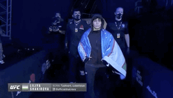 Uzbekistani UFC Fighter Liliya Sharikova GIF