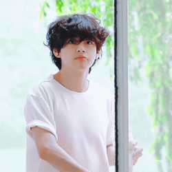 V Got Home With Smile GIF