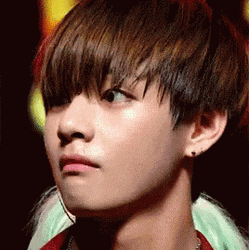 V Was Stunned And Amazed GIF