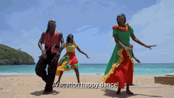 Vacation Happy Dance Caribbean