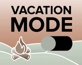Vacation Mode On Off Mobile Art GIF