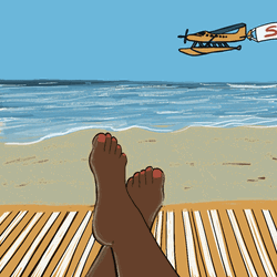 Vacation Mode Summer Fun Time  GIF