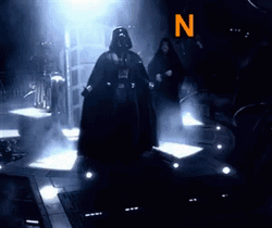 Vader Noooo With Text Animation GIF