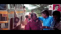 Vadivelu Bus Shocked Hide GIF