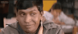Vadivelu Smirk Tamil GIF