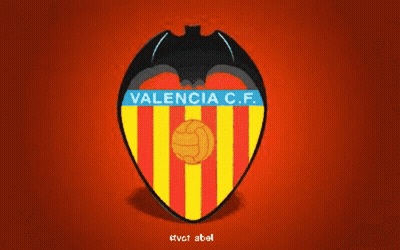 Valencia C.F. Logo With Bat GIF