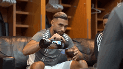 Valentín Castellanos Pouring Water On Cup GIF